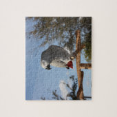Verbluffende Afrikaanse grijze papegaai Legpuzzel (Verticaal)