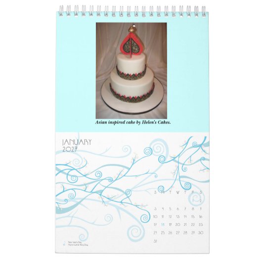Verbluffende agenda voor koekjes 2010 kalender (Jan 2027)