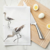 Verbluffende Amerikaanse antivocetvogels op het st Theedoek (Quarter Fold)