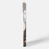 Verbluffende Amerikaanse Korthaar Kat met Delicate Case-Mate iPhone Case (Achterkant / Links)