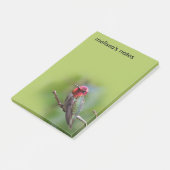 Verbluffende Anna's Hummingbird op fruitbomen Post-it® Notes (Schuin)