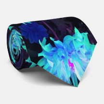 Verbluffende Aqua Blue en Green Cactus Dahlia