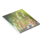 Verbluffende architectuurcityscape art accessoires notitieblok (Schuin)
