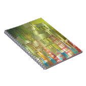 Verbluffende architectuurcityscape art accessoires notitieboek (Rechterzijde)