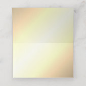 Verbluffende Ballerina Dancing met Music Yellow Plaatskaartje (Binnenkant ongevouwen)