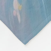 Verbluffende bloem fleece deken (Hoek)