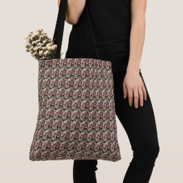Verbluffende Bloem Patroon Vrouwen Tote Bag