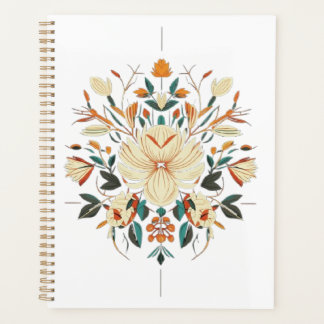 Verbluffende bloemen planner