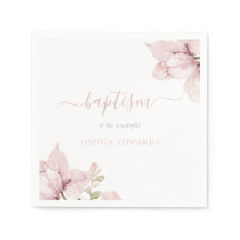 Verbluffende bloemenelegantie doop