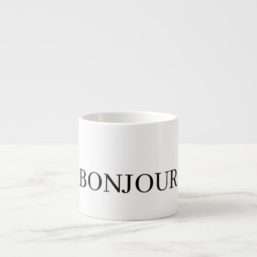 VERBLUFFENDE BONJOUR Mok (Voorkant)