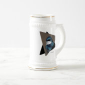 Verbluffende boomglansgetallen slikken op fotograa bierpul (Voorkant rechts)