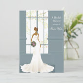 Verbluffende Bridal Shower Invitation Kaart (Staand voorkant)