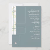 Verbluffende Bridal Shower Invitation Kaart (Achterkant)