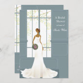 Verbluffende Bridal Shower Invitation Kaart (Voorkant / Achterkant)