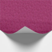 Verbluffende chique roze glitters cadeaupapier (Hoek)