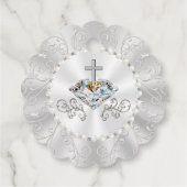 Verbluffende CHRISTELIJKE 25e Jubileum bevordert i Bedankjes Labels (Achterkant)