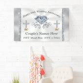 Verbluffende Christelijke Diamond 60e Jubileum ban Spandoek (Insitu)