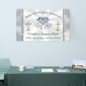 Verbluffende Christelijke Diamond 60e Jubileum ban Spandoek (Beurs)