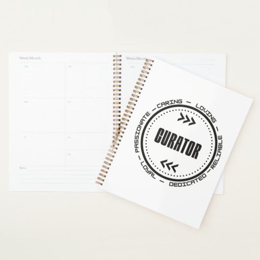 Verbluffende curator planner (Display)
