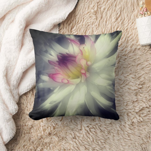 Verbluffende Dahlia Bloem Kussen (Deken)