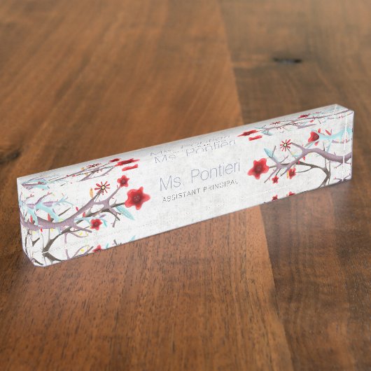 Verbluffende designnaamplaat naambordje (Zijkant)