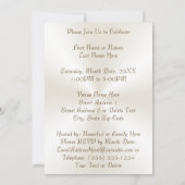 Verbluffende diamanten uitnodigingen GEPERSONALISE (Achterkant)