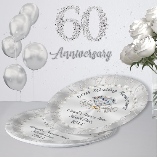 Verbluffende, diamantpapieren platen, GEPERSONALIS Papieren Bordje