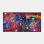 Verbluffende drukke Cosmos Desk Mat (Voorkant)
