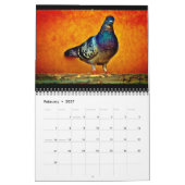 Verbluffende duiven kalender (Feb 2027)