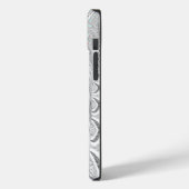 Verbluffende edgy zachte cyaan kleuren vector illu Case-Mate iPhone case (Achterkant / Links)