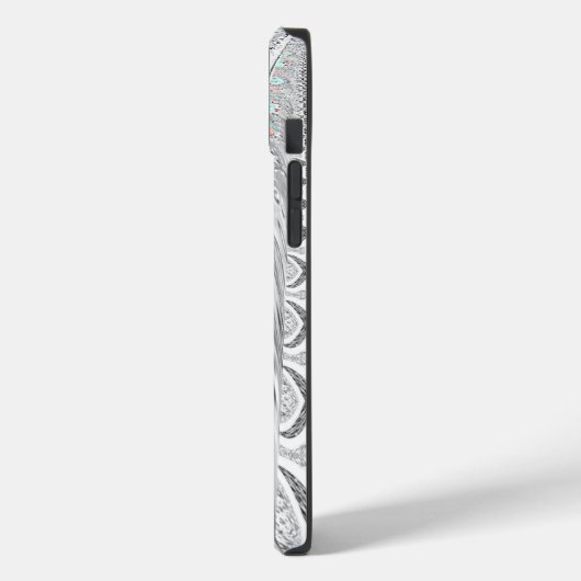 Verbluffende edgy zachte cyaan kleuren vector illu Case-Mate iPhone case (Achterkant / Links)