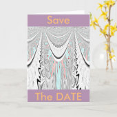 Verbluffende edgy zachte cyaan kleuren vector illu kaart (Gele Bloem)