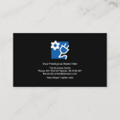 Verbluffende elektrischegolfpuls-elektronica visitekaartje (Achterkant)