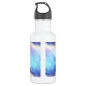 Verbluffende en kleurrijke Abstracte elektrische s Waterfles (Achterkant)