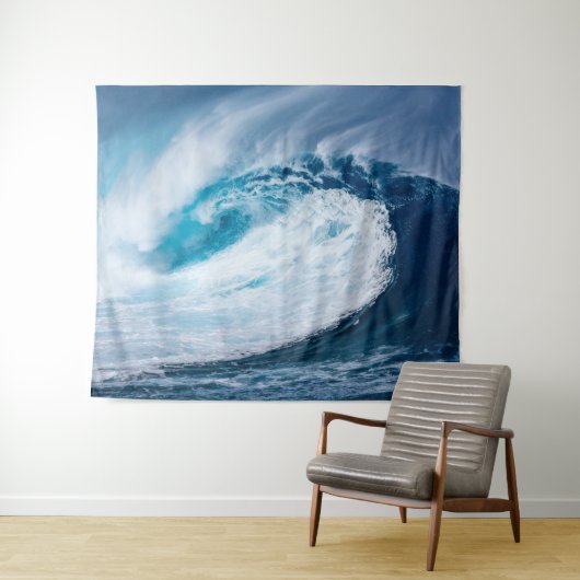 Verbluffende enorme surfgolven wandkleed (In Situ (horizontaal))