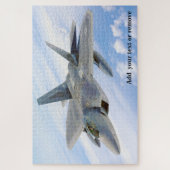 Verbluffende foto F-22 Raptor USAF-jachtjet, Legpuzzel (Verticaal)