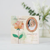 Verbluffende foto uitnodiging (Staand voorkant)