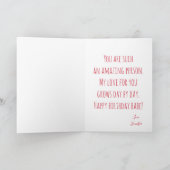 Verbluffende foto van beste boyvriend ooit feestdagen kaart (Binnen)