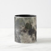 Verbluffende foto van de maan mok (Midden)