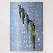 Verbluffende foto van Phantom jets in formatie. Legpuzzel (Verticaal)