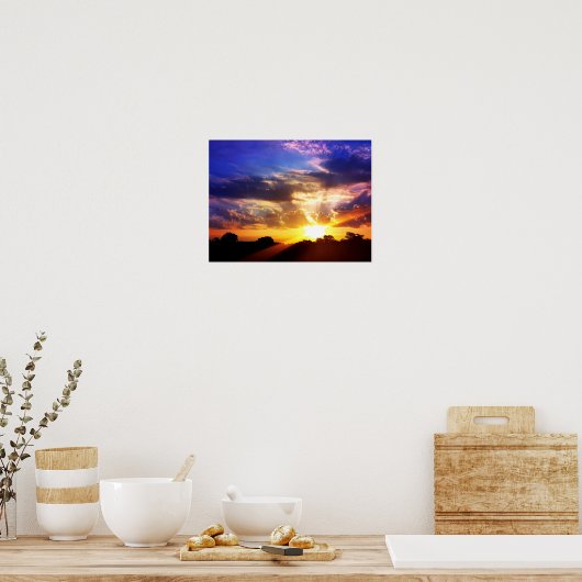 Verbluffende fotografie poster (Keuken)