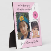 Verbluffende foto's van de 16de verjaardag van de  fotoplaat (Zijkant)