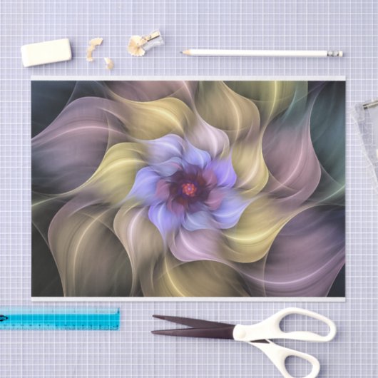 Verbluffende fractale ventilator tissuepapier (Craft)