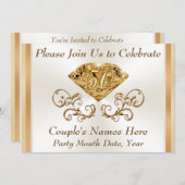 Verbluffende gepersonaliseerde uitnodigingen voor  (Voorkant / Achterkant)