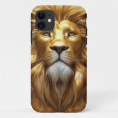 Verbluffende Gold Lion Head Case-Mate iPhone Case (Achterkant)