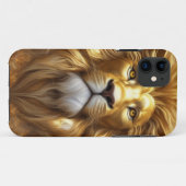 Verbluffende Gold Lion Head Case-Mate iPhone Case (Achterkant (horizontaal))