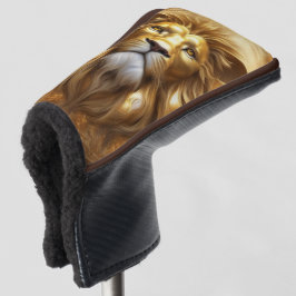Verbluffende Gold Lion Head Golfheadcover