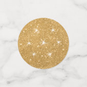 Verbluffende Golden 50e Jubileum Confetti, tafel Confetti (Kleine voorkant)