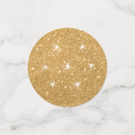 Verbluffende Golden 50e Jubileum Confetti, tafel Confetti (Kleine voorkant)