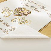 Verbluffende, gouden Huwelijkscadeaus ideeën, gepe Sherpa Deken (3/4)